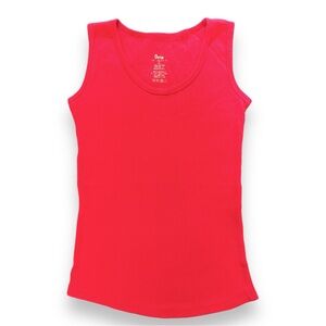 Grip Active Girls Hot Pink Cotton Ribbed Tank